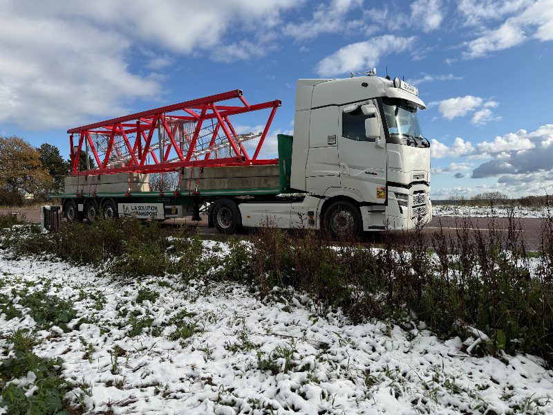 plateau transport grue